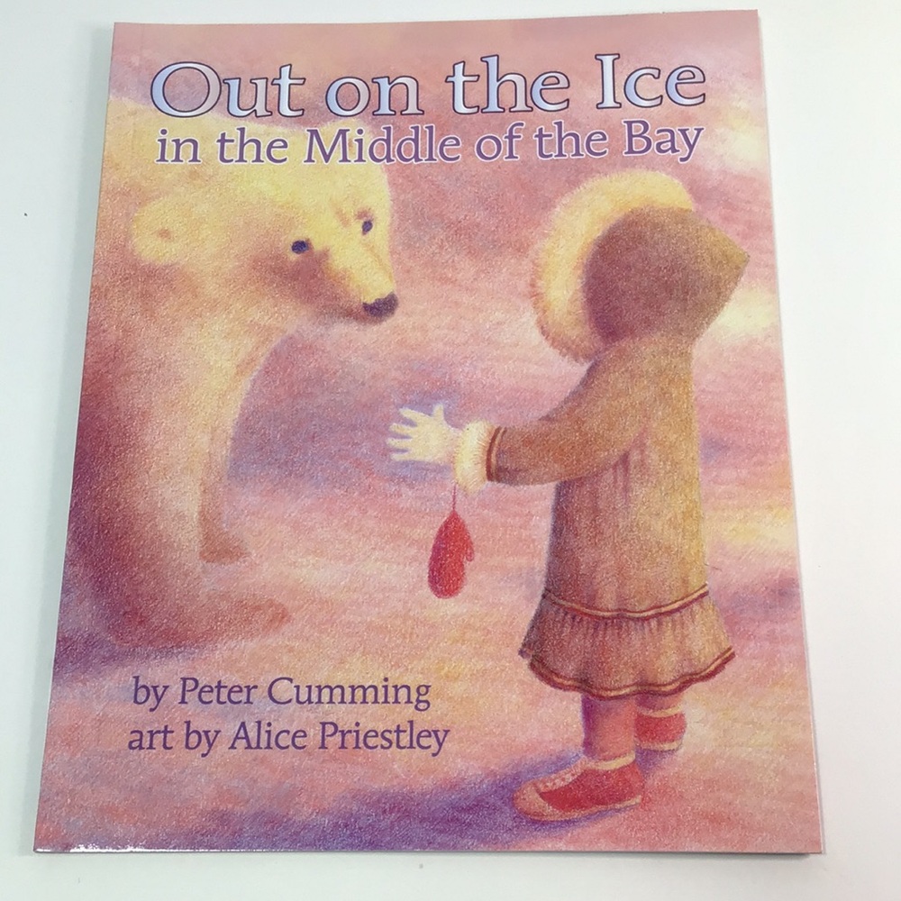 Out on the Ice in the Middle of the Bay Book Scholastic vintage Peter Cummings